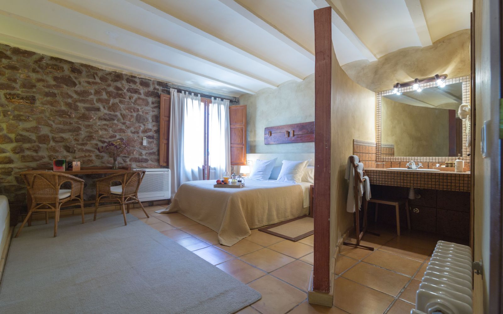 Rusticae charming Hotel Castellón bedroom