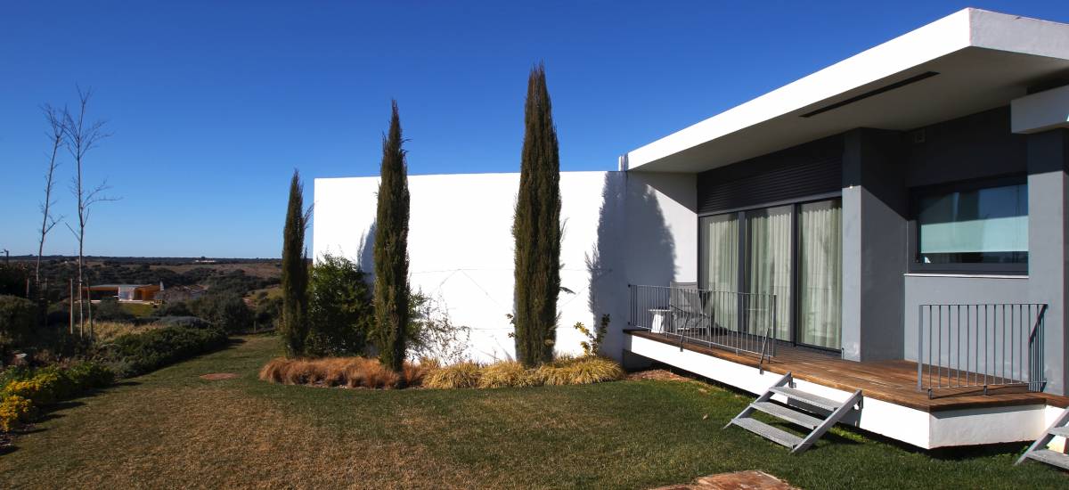 Herdade Da Cortesía Hotel Avis Portugal terraza