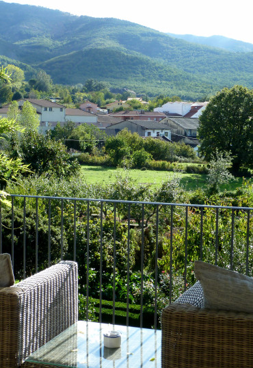 Casa Rural El Jardín del Convento caceres terraza jardin