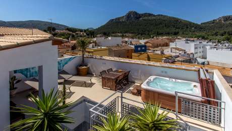 Hotel Mardenit jacuzzi exterior hotel Mardenit terraza Mardenit