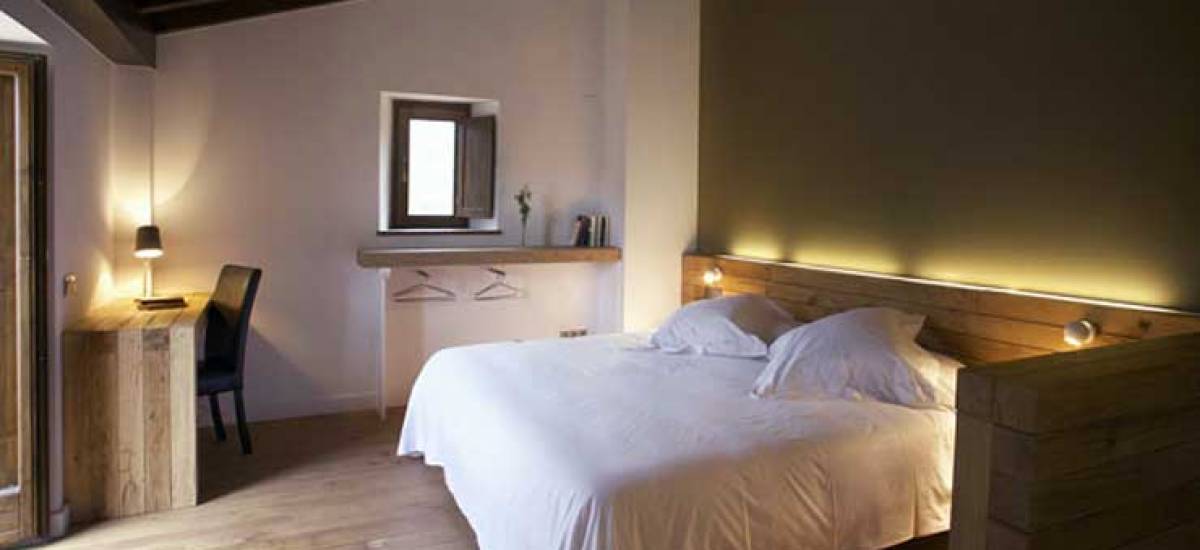Rusticae Tarragona Hotel Mas Mariassa romantico Habitación