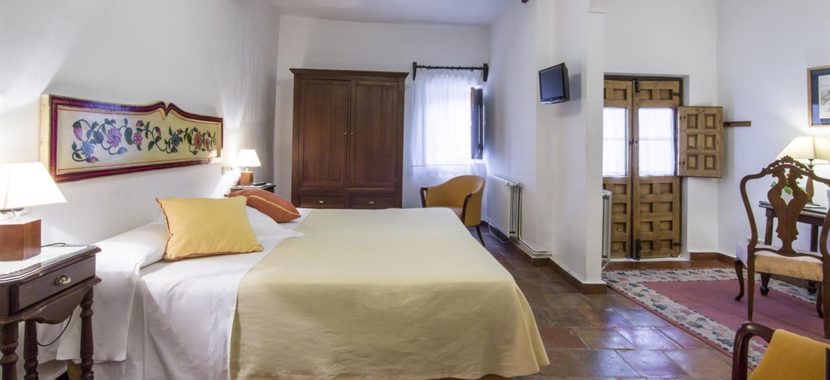 Rusticae charming Hotel Posada San José Cuenca bedroom