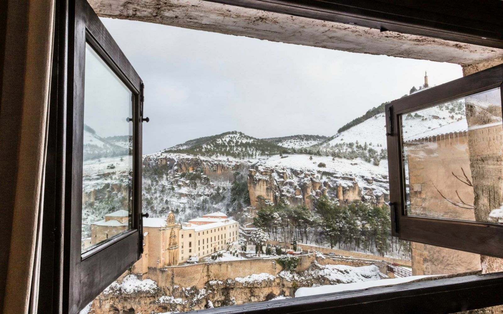 Hotel Posada San José Cuenca Vistas ventana