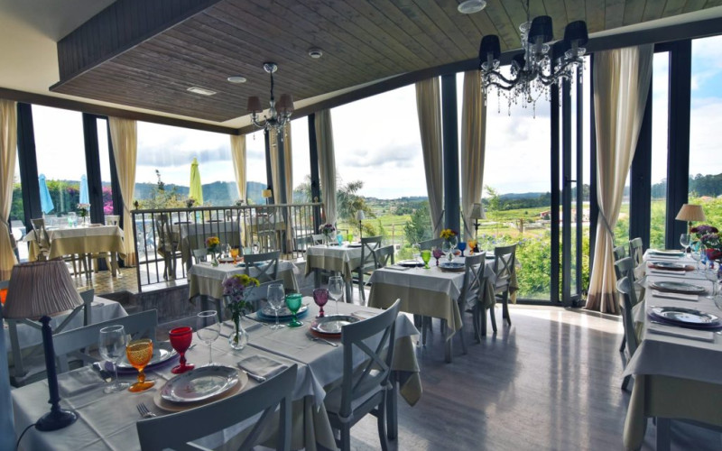 Hotel Quinta de San Amaro con piscina en Galicia