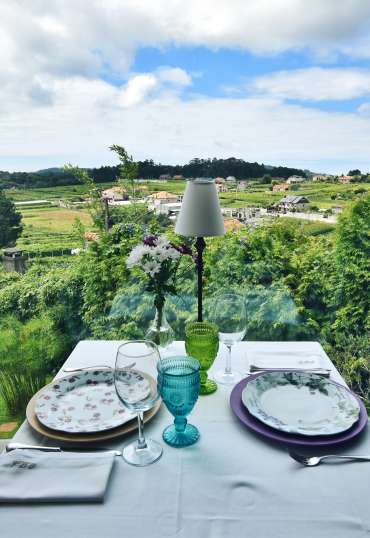 Hotel Quinta de San Amaro gastronomico con restaurante
