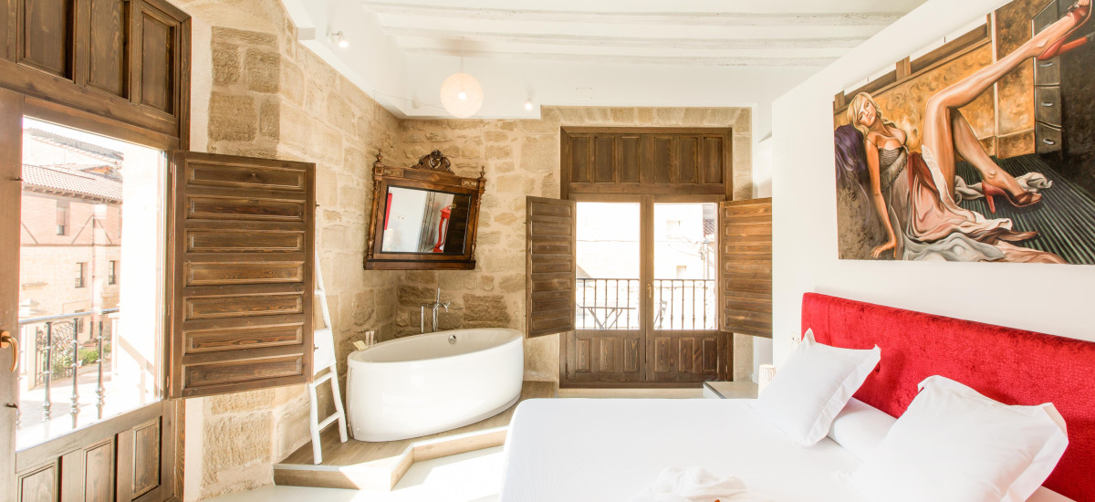 Hotel Teatrisso La Rioja Rusticae cama6