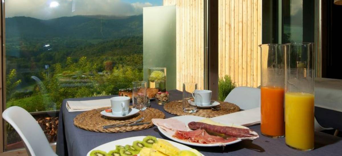 Rusticae Huesca Hotel Terra Bonansa con encanto desayuno