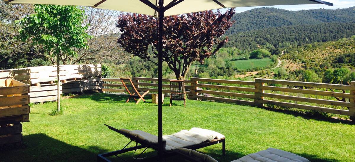 Rusticae Huesca Hotel con encanto Terraza