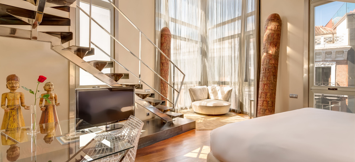 Hotel Urban Madrid habitación Rusticae