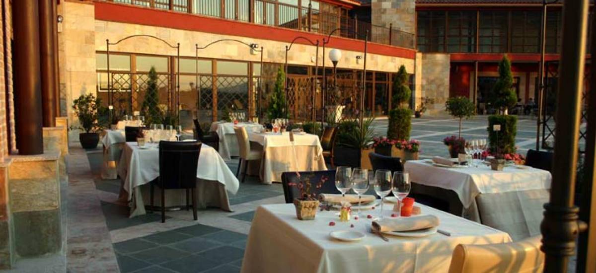 Rusticae Toledo Hotel Villa Nazules gastronomic terrace