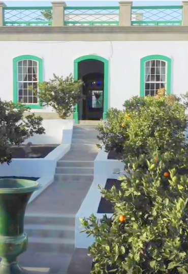 Hotel La Casa de los Naranjos en Haría Lanzarote. Jardin