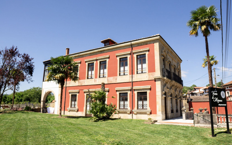 Hotel Casa Rural La venta de Miyares Asturias Entrada Edificio