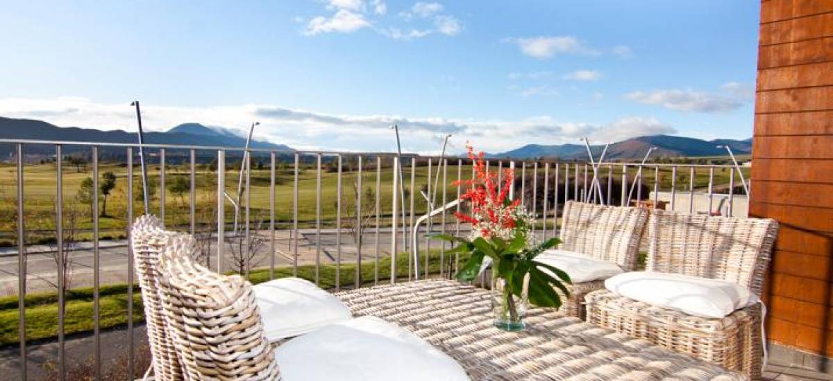Rusticae Huesca Hotel con encanto Terraza