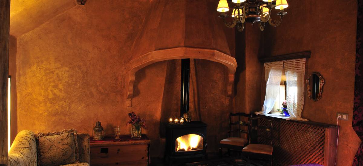 Rusticae Teruel charming Hotel Moradas Temple bedroom
