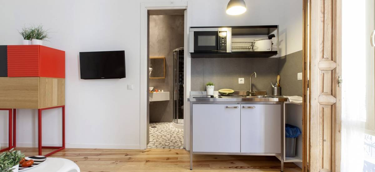 Rusticae Madrid Apartamentos Matute11 con encanto Cocina