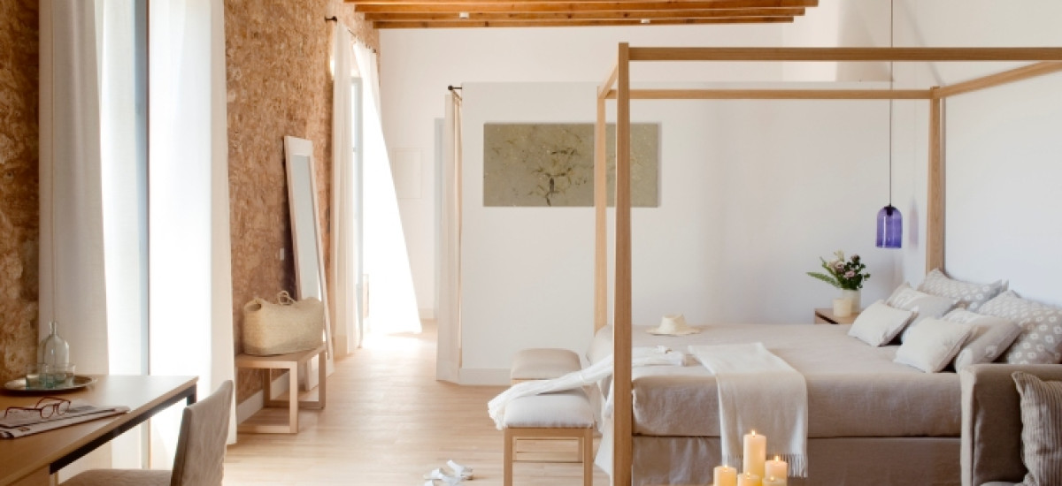 Rusticae Mallorca charming Hotel Predi Son Jaumell bedroom