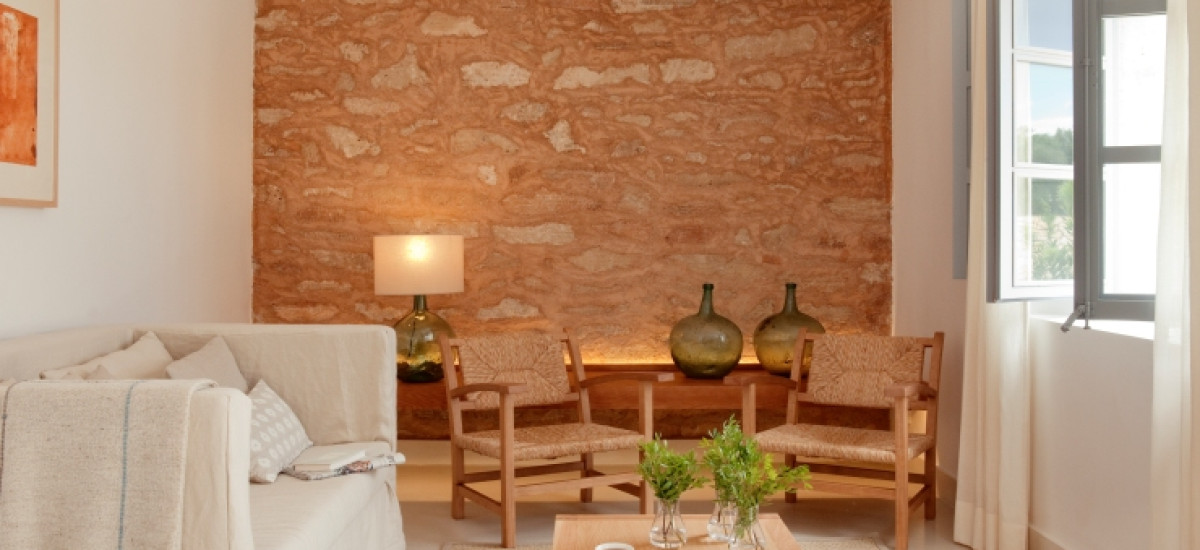 Rusticae Mallorca charming Hotel Predi Son Jaumell living room