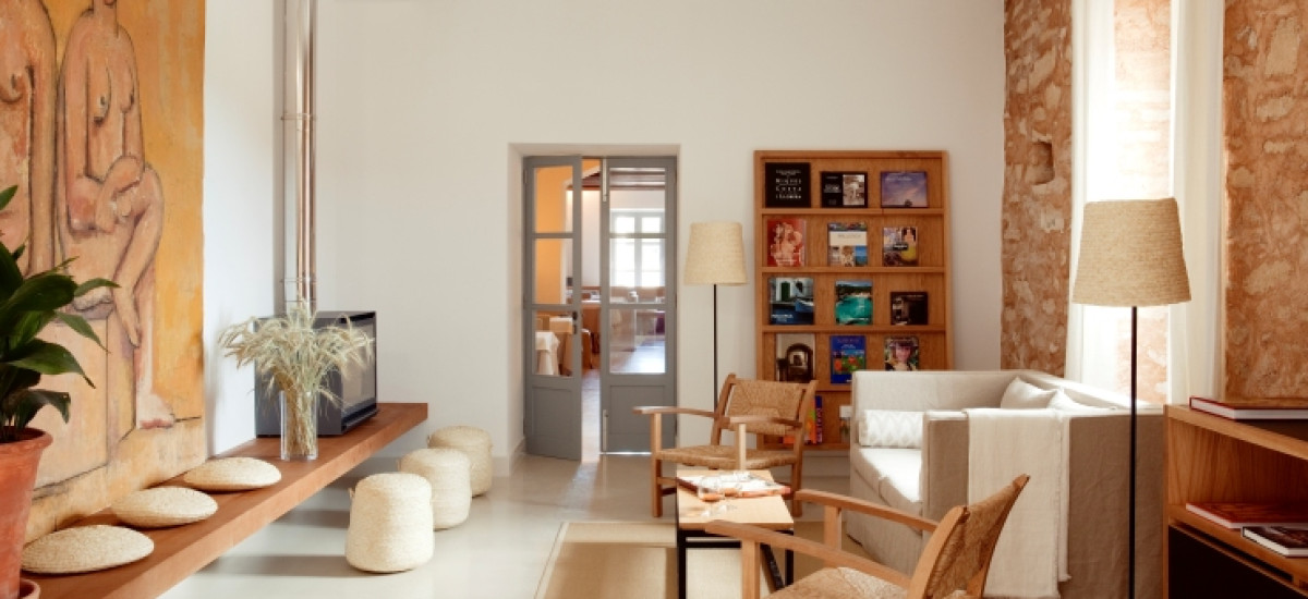 Rusticae Mallorca charming Hotel Predi Son Jaumell living room