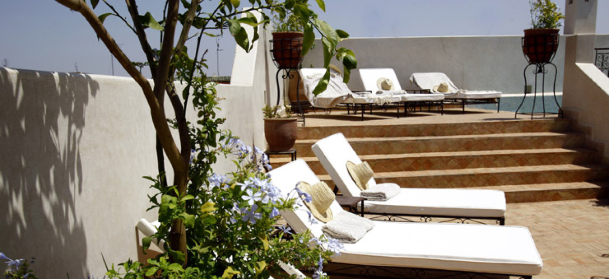 Rusticae Marruecos Hotel Riad Abracadabra terraza