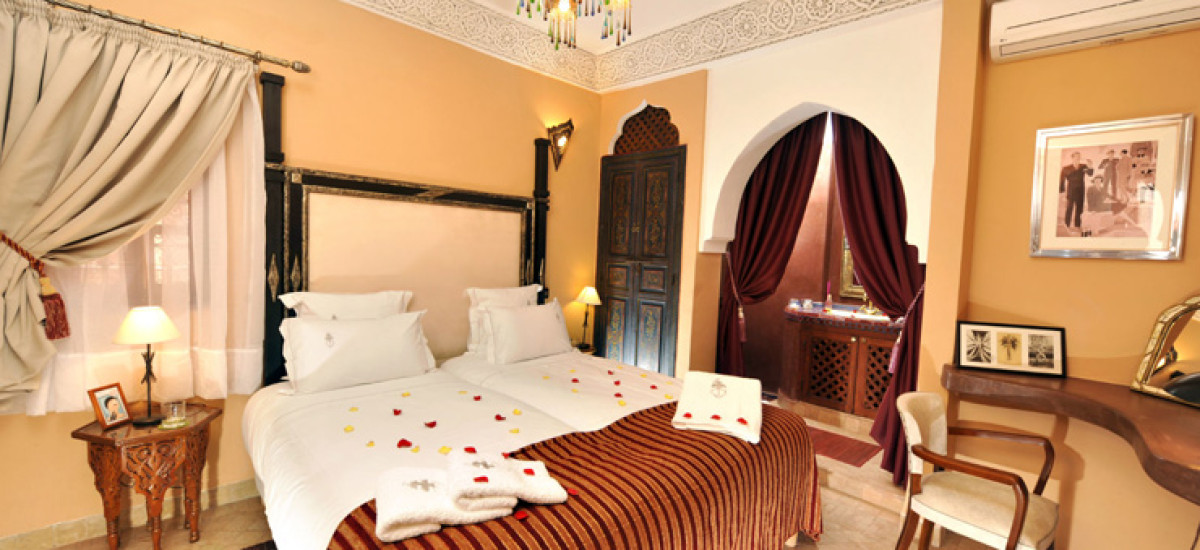 Rusticae Marruecos Hotel Riad Belle Epoque de lujo Habitación