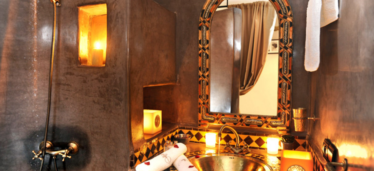 Rusticae Marruecos Hotel Riad Belle Epoque de lujo Baño