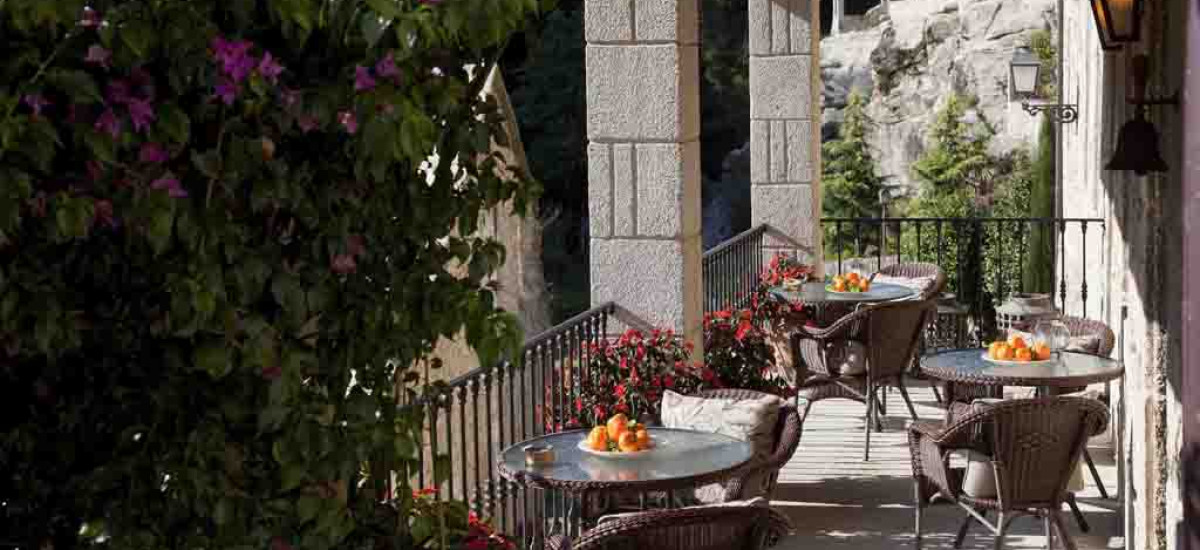 Rusticae Pontevedra charming Hotel Torre do Rio terrace