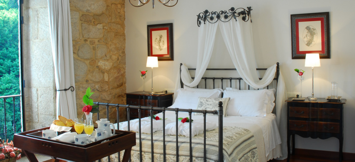 Rusticae Pontevedra charming Hotel Torre do Rio bedroom