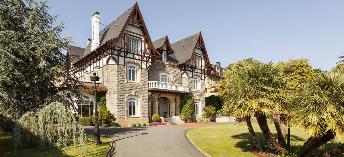Hotel Villa Soro in San Sebastián, Donostia, Gipuzkoa Jardin
