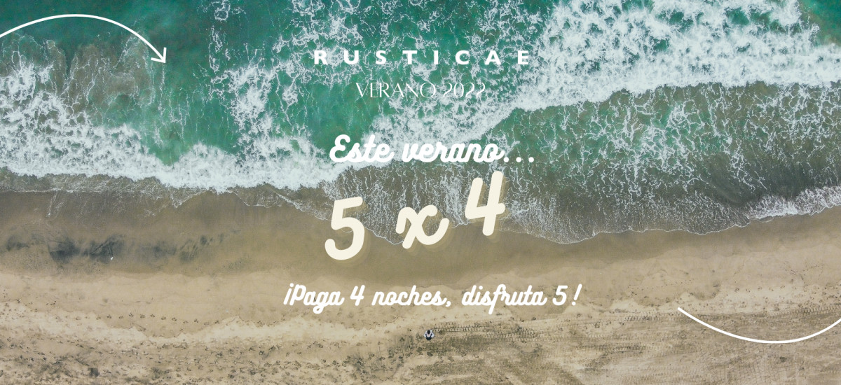 Disfruta de 5 x 4 noches en Hoteles Rusticae