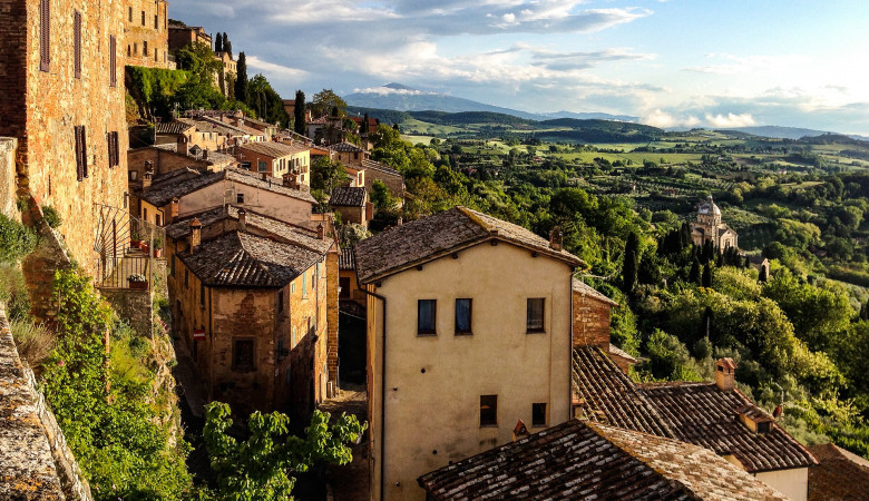 <strong>La Toscana</strong> que ver y hacer Casas Paisaje