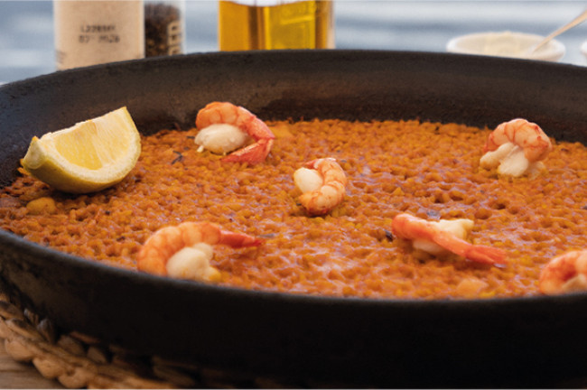 Rica gastronomía mediterránea 