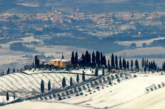 Navidad en familia en la Toscana