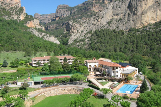 Hoteles con paisajes Lleida Hotel Can boix de Preamola