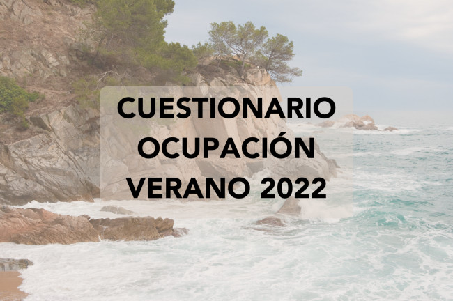 Realizar encuesta de ocupación: Temporada de Verano