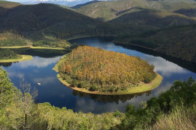 Meandro del Melero (Las Hurdes, Cáceres)