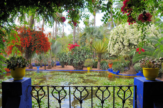 THE MENARA GARDEN IN MARRAKECH