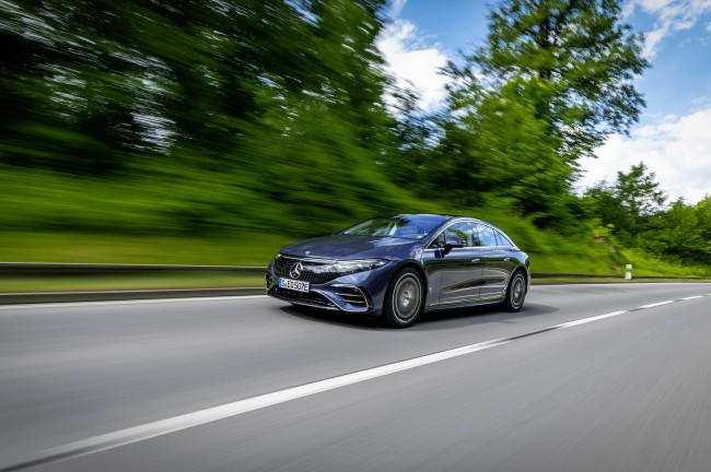 En ruta con Mercedes EQS… por Guipúzcoa