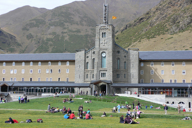 Vall de Núria Estación Tren Cremallera Valle de Núria