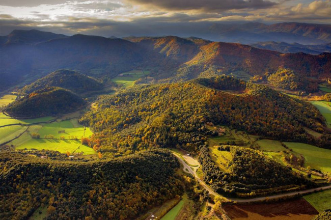 Paisaje Parque Natural de la Zona Volcánica de La Garrotxa