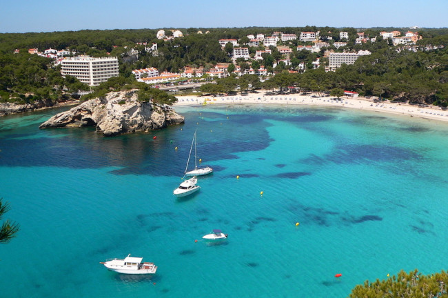  8. Beaches and coves with crystal clear waters