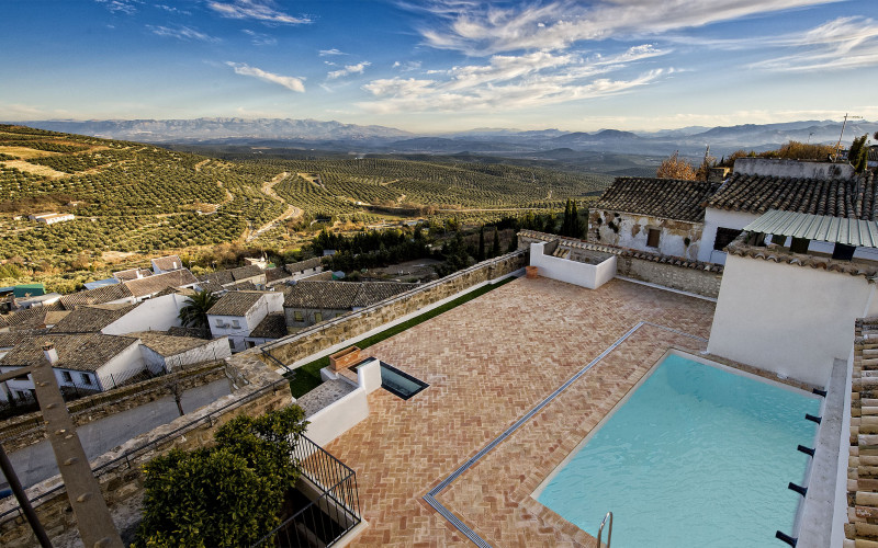 Turismo Rural en andalucia Hotel con Piscina Jardin andaluz