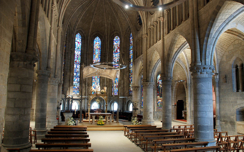 Rural Navarre getaways - Collegiate Church of Roncesvalles