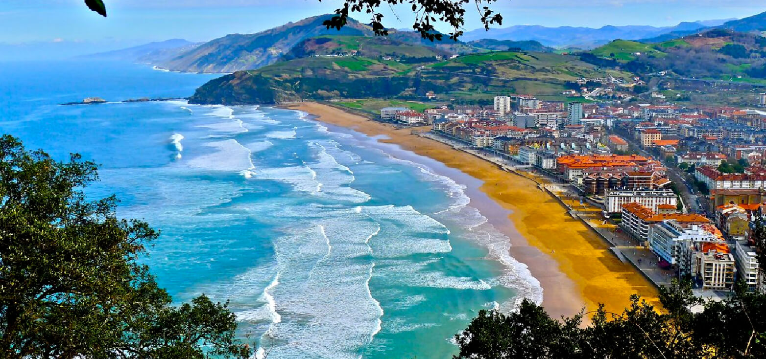 <strong>Escapadas a la Playa de Zarautz (País Vasco)</strong>