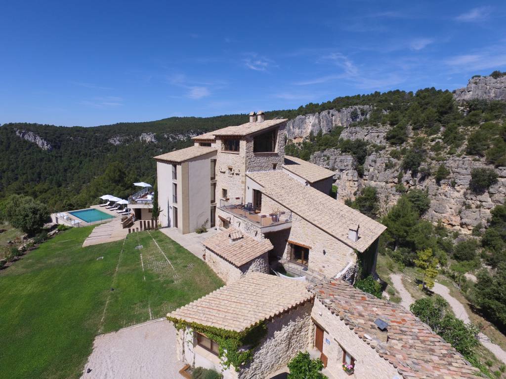 <strong>Rural hotel Mas de la Serra Garden-Pool</strong>