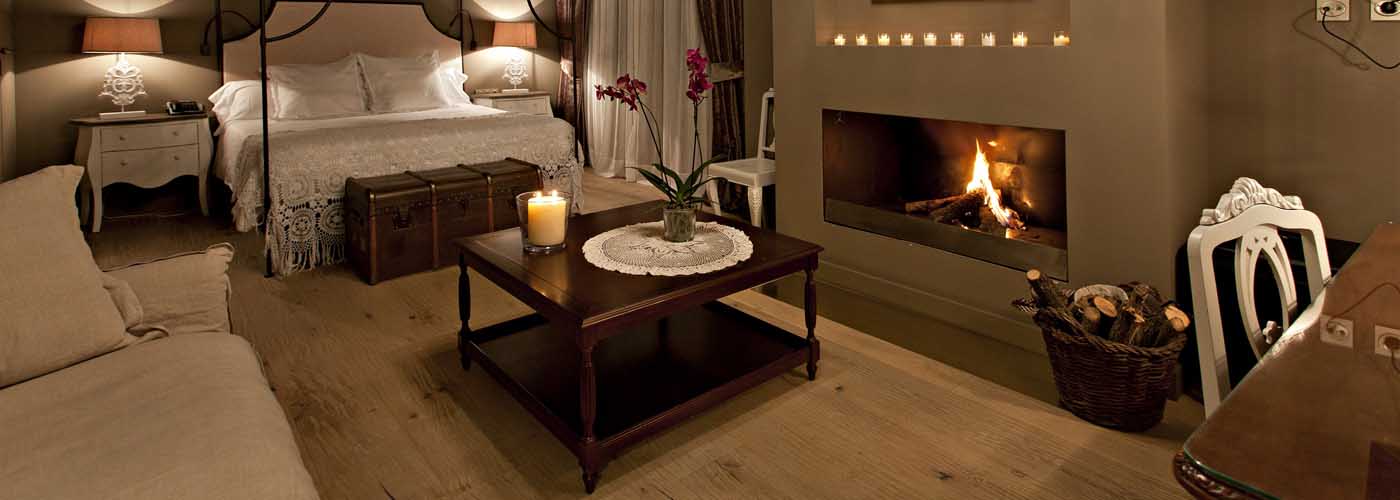 Hoteles con chimenea en habitación
